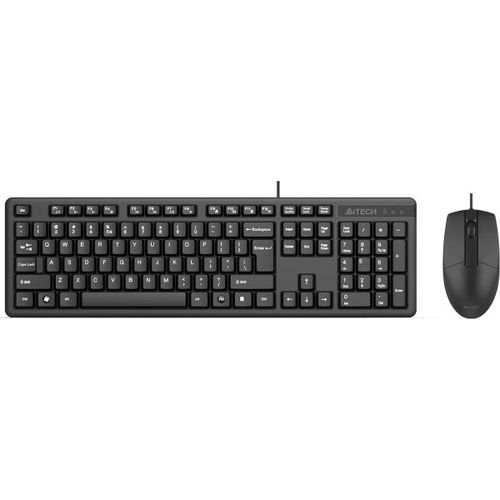 A4-KRS-3330 A4Tech tastatura YU-LAYOUT + mis USB, Grey slika 3