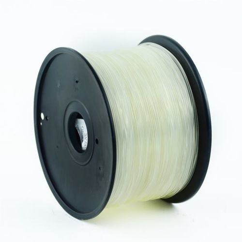 Gembird PLA filament for 3D printer, Transparent 1.75 mm, 1 kg slika 1
