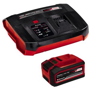 EINHELL Accessory punjač i baterija Power X-Change 18V 6.0 Ah & 6A Booster Charger PXC Starter Kit