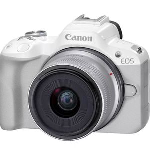 Fotoaparat CANON R50 + RFS18-45 WH