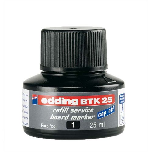 Refil za board marker Edding BTK 25 ml Crni slika 1