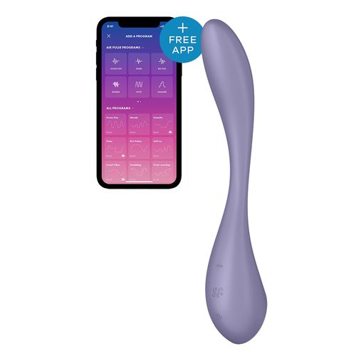 Satisfyer g Spot Flex 5+ Lilac multivibrator  slika 1