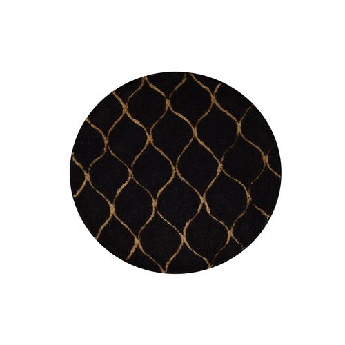 Infinity - Black BlackGold Acrylic Bathmat slika 2