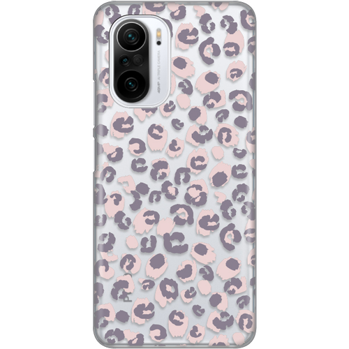 Torbica Silikonska Print Skin za Xiaomi Poco F3/Mi 11i Pink Leopard slika 1