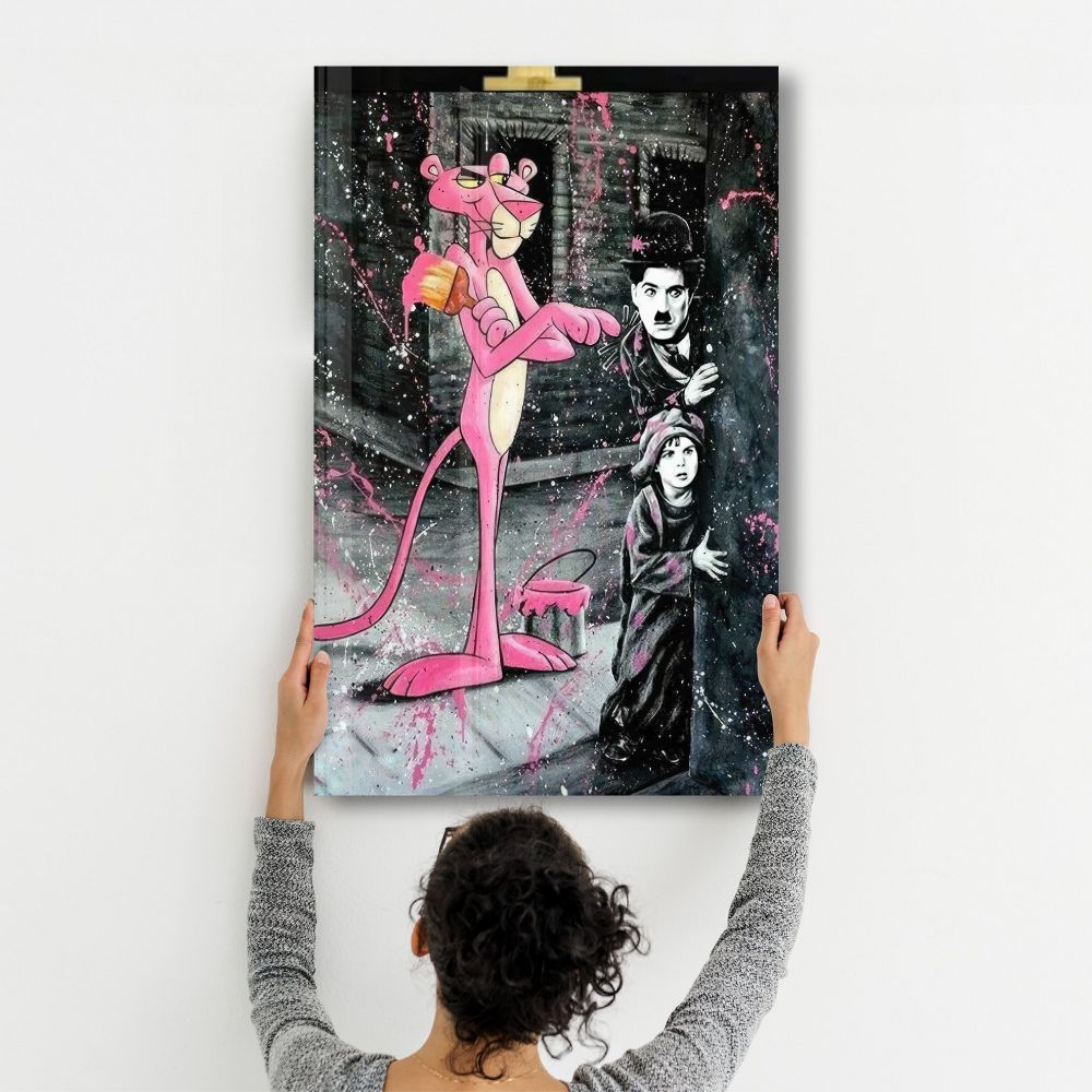 SPR-1111 - Dekorativna Slika na Kaljenom Staklu, Višebojna, 46 x 72 cm slika 2