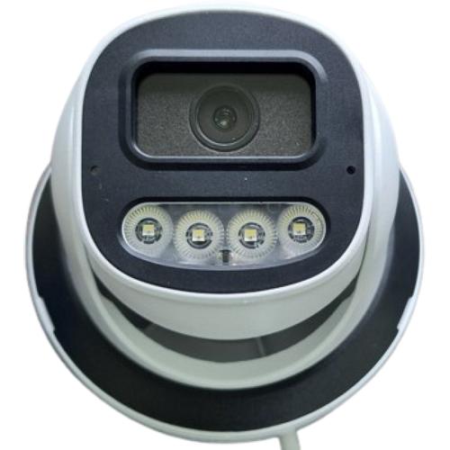 CAM-IP4MP-PSM30D GMB kamera 4mp P6SLite, 2.8mm-F1.6 POE IP66 Dual LED 4xIR+4x Full Color MIC 25m slika 1