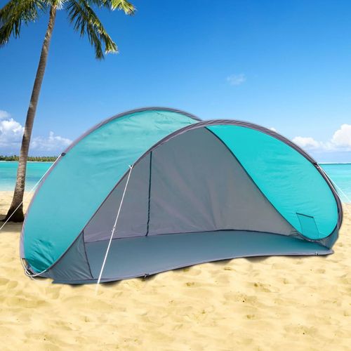 HI prigodni šator za plažu plavi slika 4