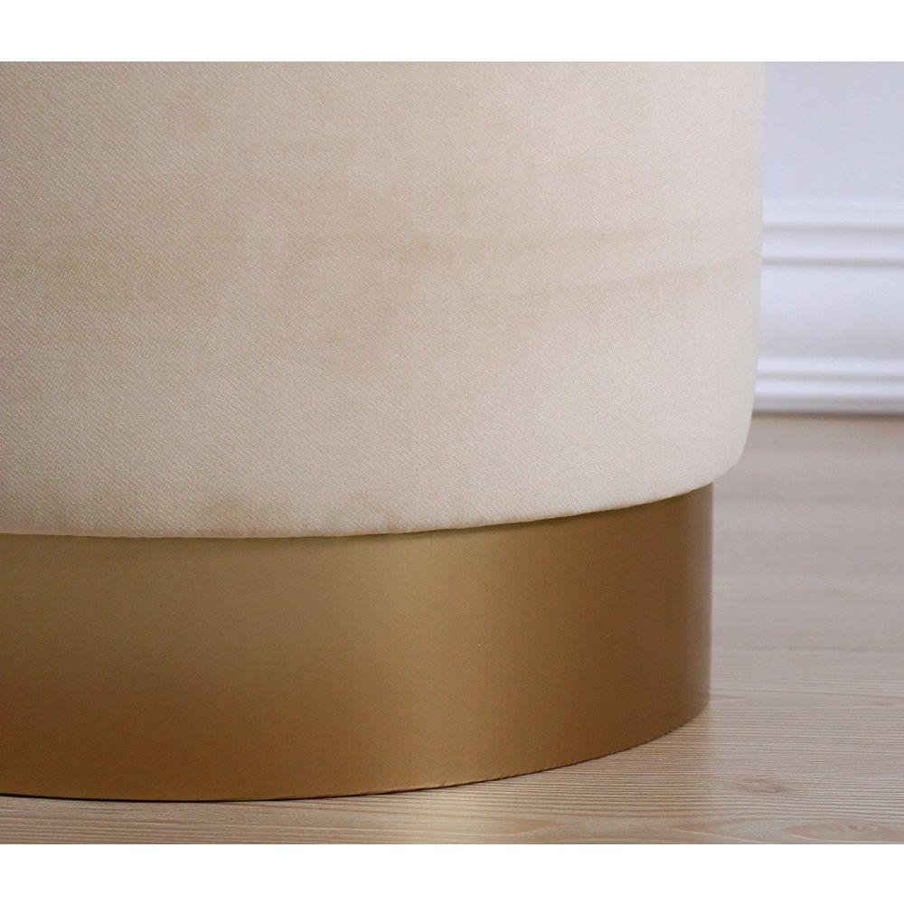 Pouffe Memfis - Krem Boja slika 5