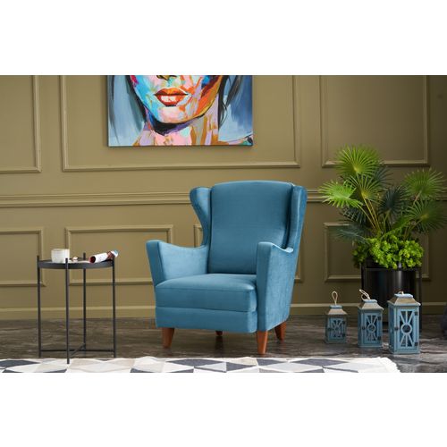 Lola Berjer - Turquoise Turquoise Wing Chair slika 2