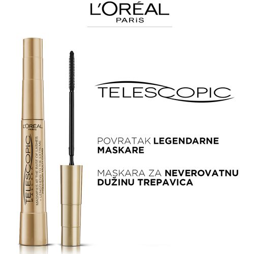 L'Oreal Paris Telescopic Noir maskara slika 4