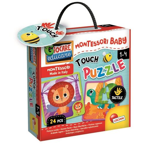 Lisciani Edukativna igra Montessori Baby Touch Puzzle - Dodirni i osjeti slika 1