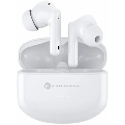 FORCELL F-AUDIO bežične/bluetooth stereo slušalice TWS ANC CLEAR Sound bijele slika 2