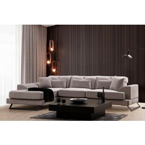 Atelier Del Sofa Frido Left (Chl+3R) - Svetlosivi ugao trosed