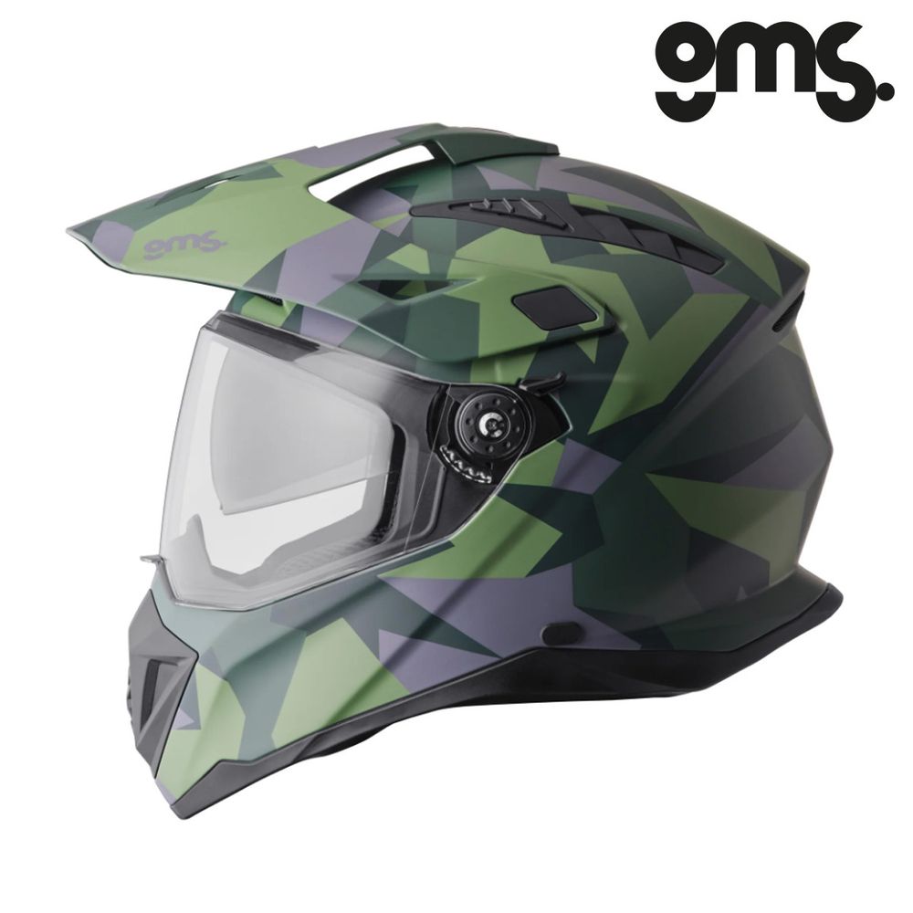 Zatvorena - full face kaciga GMS Adventus Camo - CZ vel.M slika 7