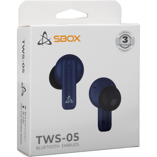 Sbox EARBUDS Slušalice + mikrofon Bluetooth EB-TWS05 Plava slika 7