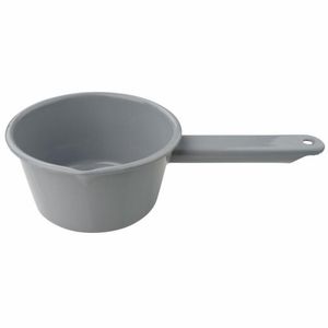 Šerpa s ručkom 15x8 cm siva emajl