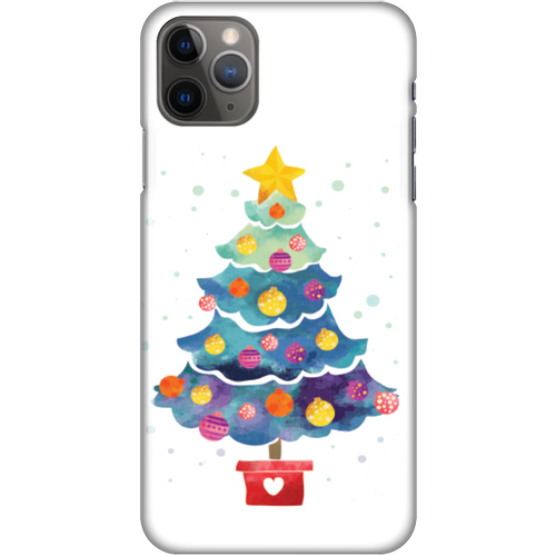 Maska Silikonska Print za iPhone 11 Pro Max 6.5 Christmas Tree slika 1