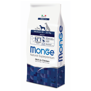 Monge Natural Superpremium Medium Adult 12 kg