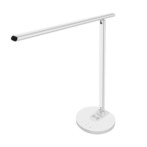 TELLUR SMART WIFI DESK LAMP, 12W, WHITE, WARM, QI 10W, USB 10W, BIJELA PODESIVA slika 5