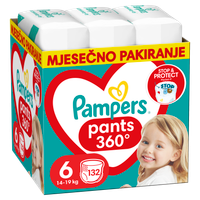 Pampers Pants Pelene-gaćice, XXL Mjesečno pakiranje