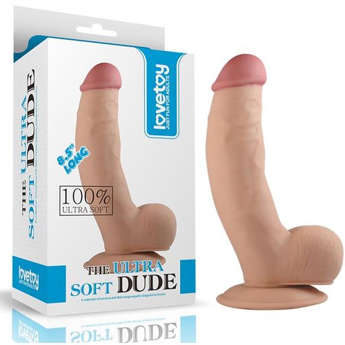 Lovetoy Ultra Soft Dude dildo 8,5" 21,5cm x 4cm slika 7