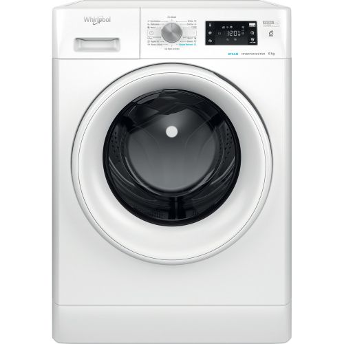 Whirlpool FFB 8258 WV EE Veš mašina, 8 kg, 1400 rpm, Inverter, Dubina 63 cm slika 1