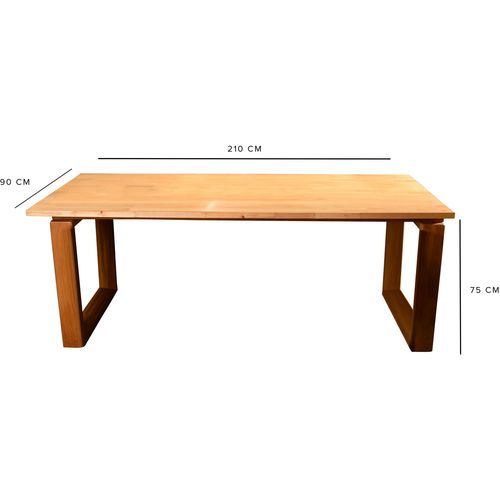 Woody Fashion Blagovaonski stol, Çery - Oak slika 6
