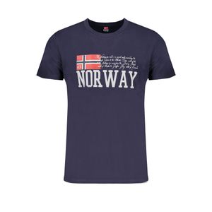 NORWAY 1963 MEN'S SHORT SLEEVE T-SHIRT BLUE