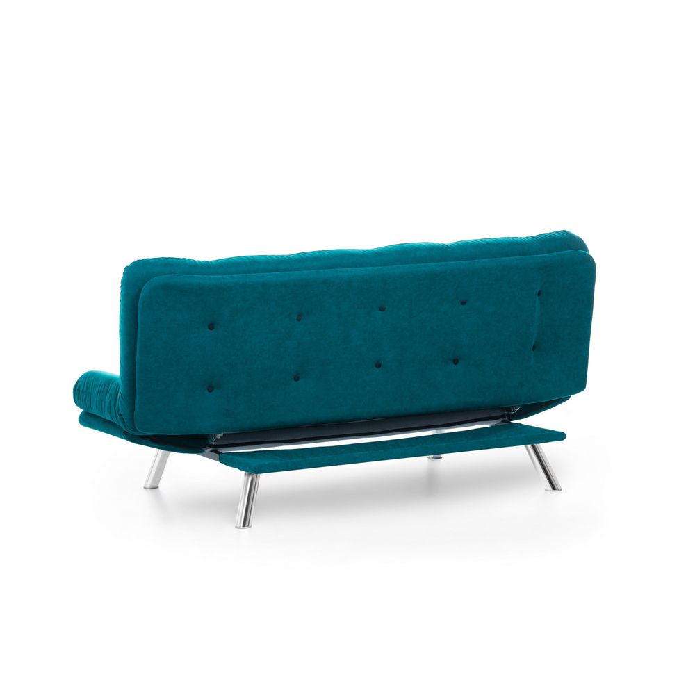 Misa Sofabed - Petrol Zelena 3-Sjedalna Sofa na Razvlačenje slika 7