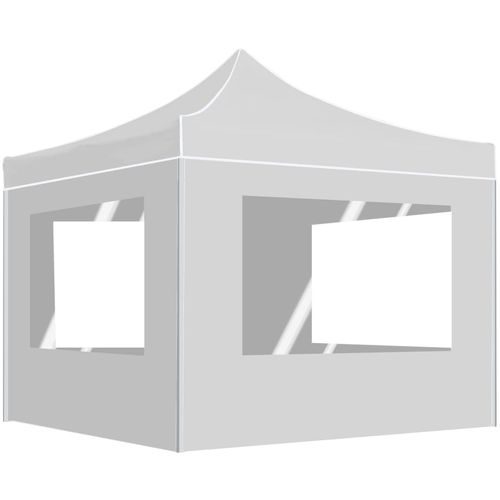 Profesionalni sklopivi šator za zabave 3 x 3 m bijeli slika 10