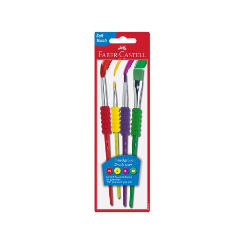 Četkica Faber Castell soft grip set 1/4 181600 slika 1