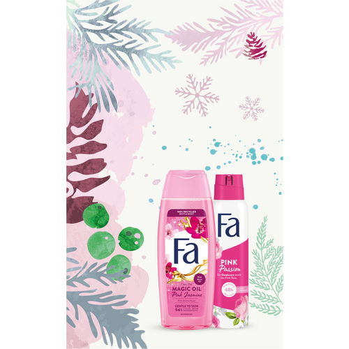 FA Pink gel za tuširanje 250ml+Deospray 150ml slika 2