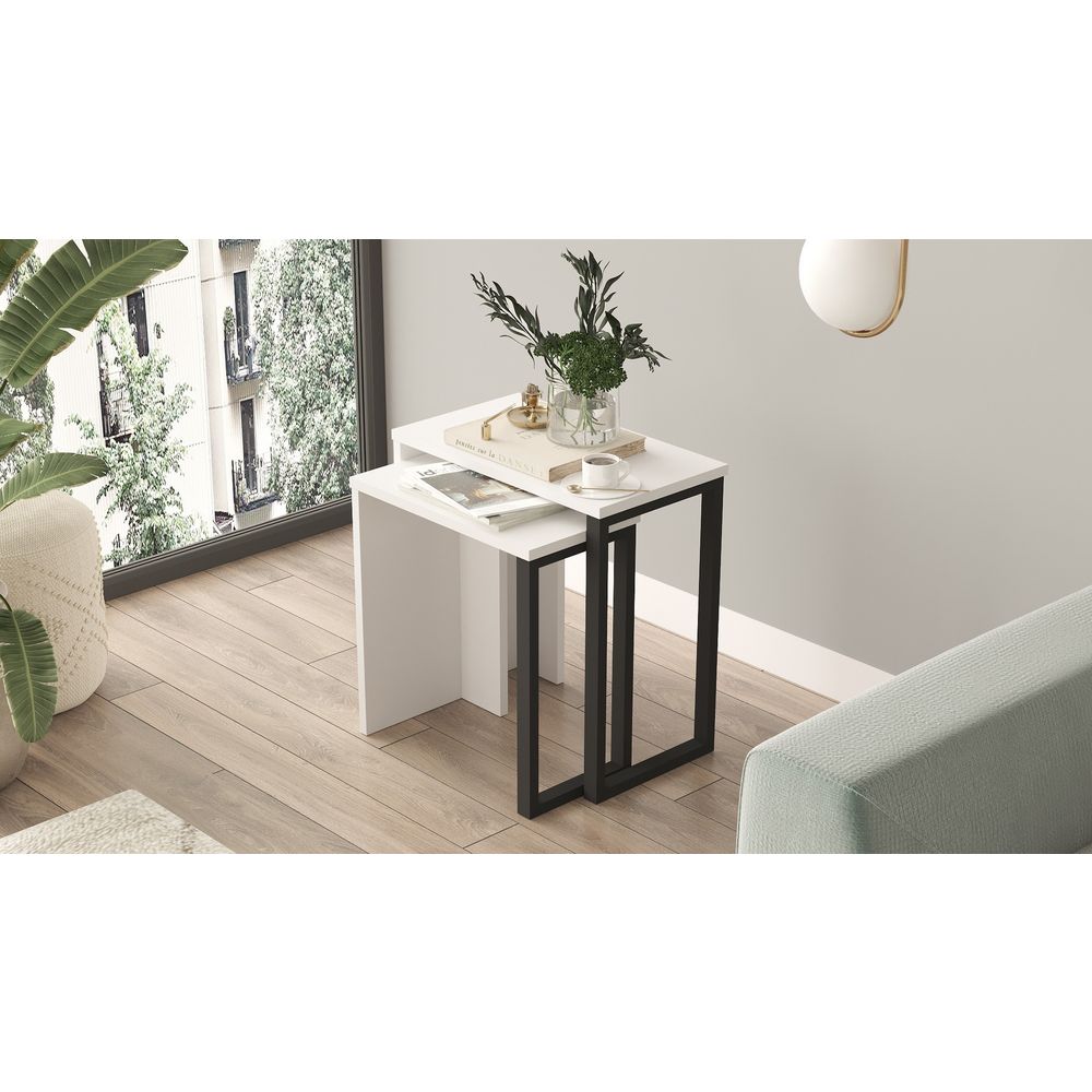 Nesting Table On7-W - Bijela (2 komada) slika 1