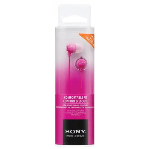 Sony slušalice EX15 pinkIn-Ear PinkSmartphone Mic and Control slika 2