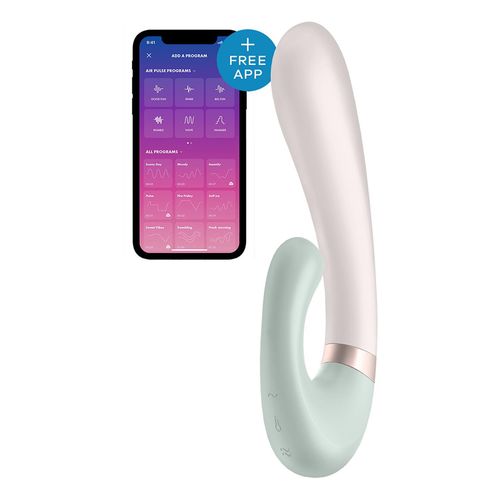 Satisfyer Heat Wave Mint vibrator slika 1