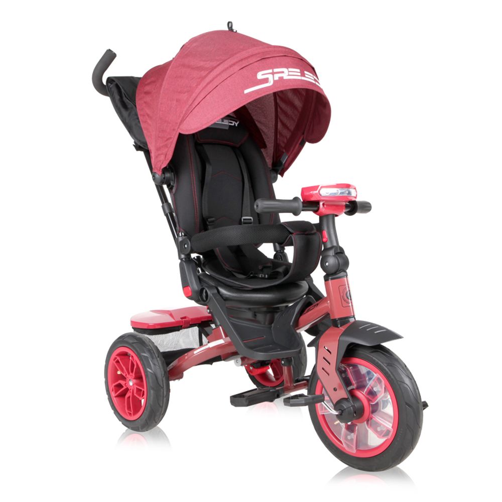 Lorelli Tricikl sa rotirajućim sjedištem Speedy 360°, Red/Black slika 1