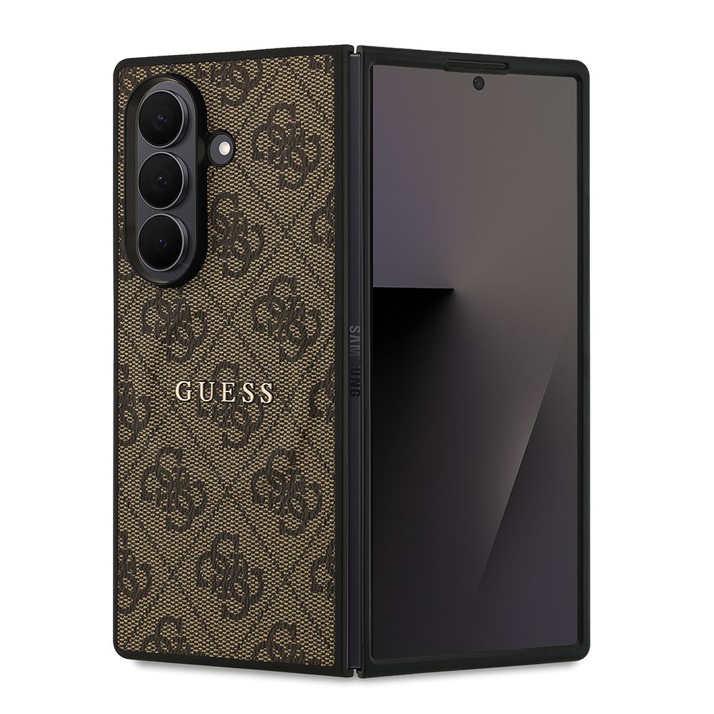 GUESS maskica za SAMSUNG GALAXY Z Fold7 (magnetska 4G PU s klasičnim kućištem) smeđa slika 6
