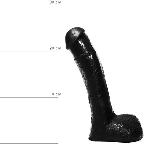 Dildo All Black 13.5 cm slika 2