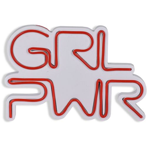 Girl Power - Red Red Decorative Plastic Led Lighting slika 7