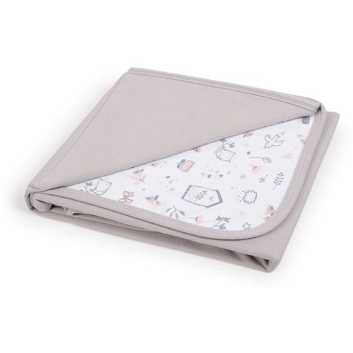 Ceba Baby pokrivač dječji(90x100) Light grey + Bird World slika 1