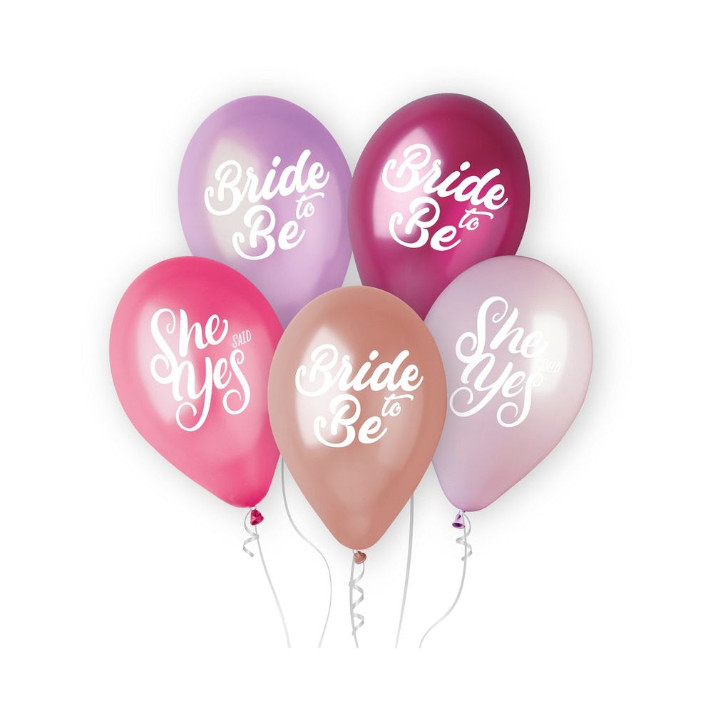 GoDan GMS120-LNG Balon 'Bride to Be' 30cm, 5kom slika 1