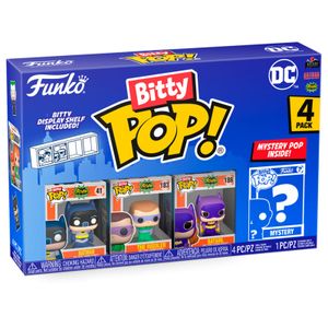 Blister 4 figure Bitty POP DC Comics Batman Adam West