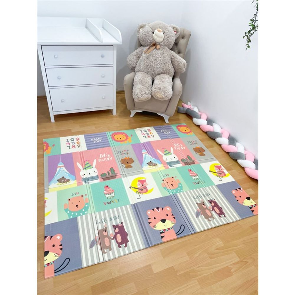 Eckhert Dvostrana sklopiva podloga za igru 180x150cm 61611 slika 1