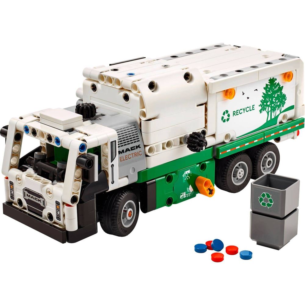 LEGO 42167 Mack LR električni smetljarko slika 2