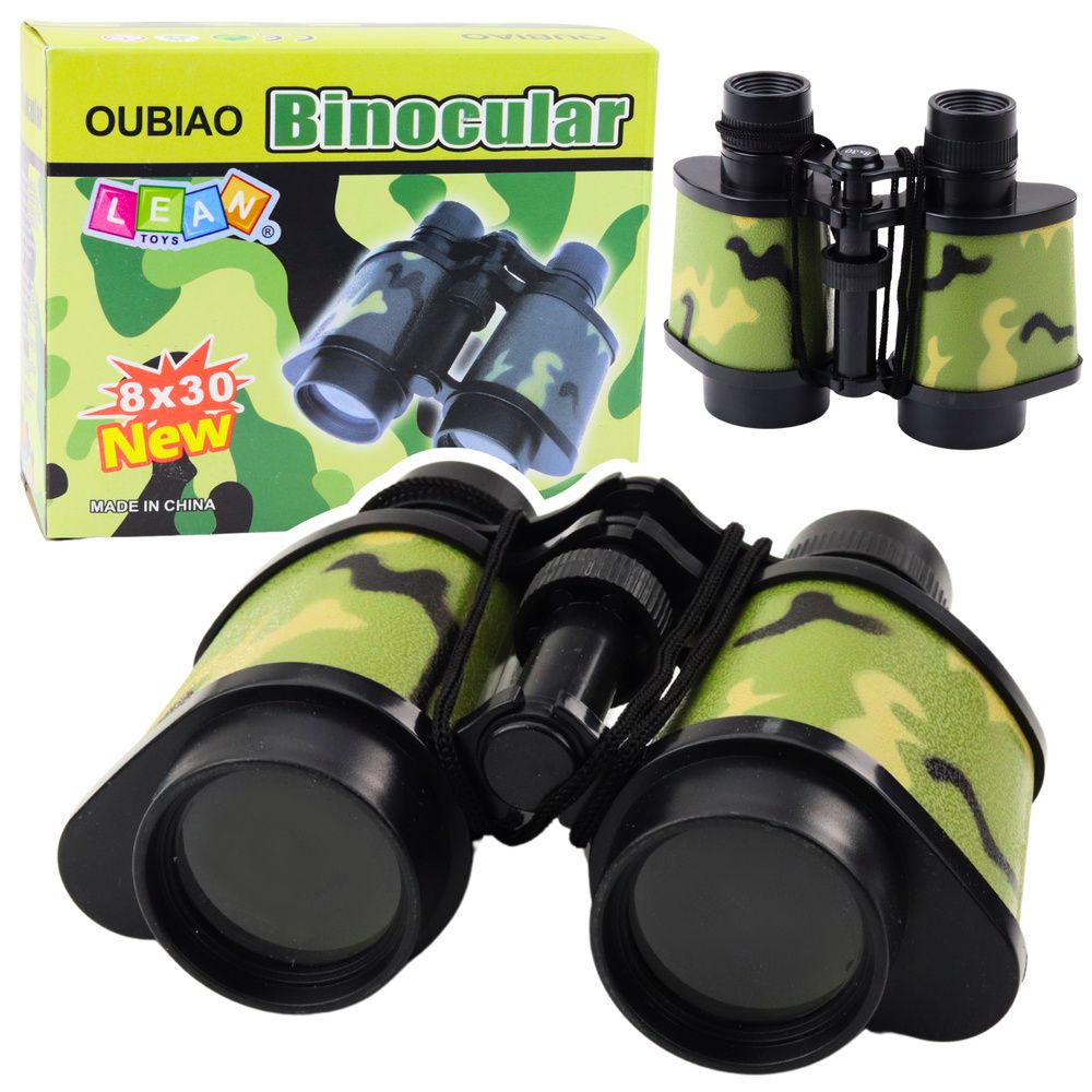 Dječji dalekozor Mali praktični kamuflažni 8x30 slika 1