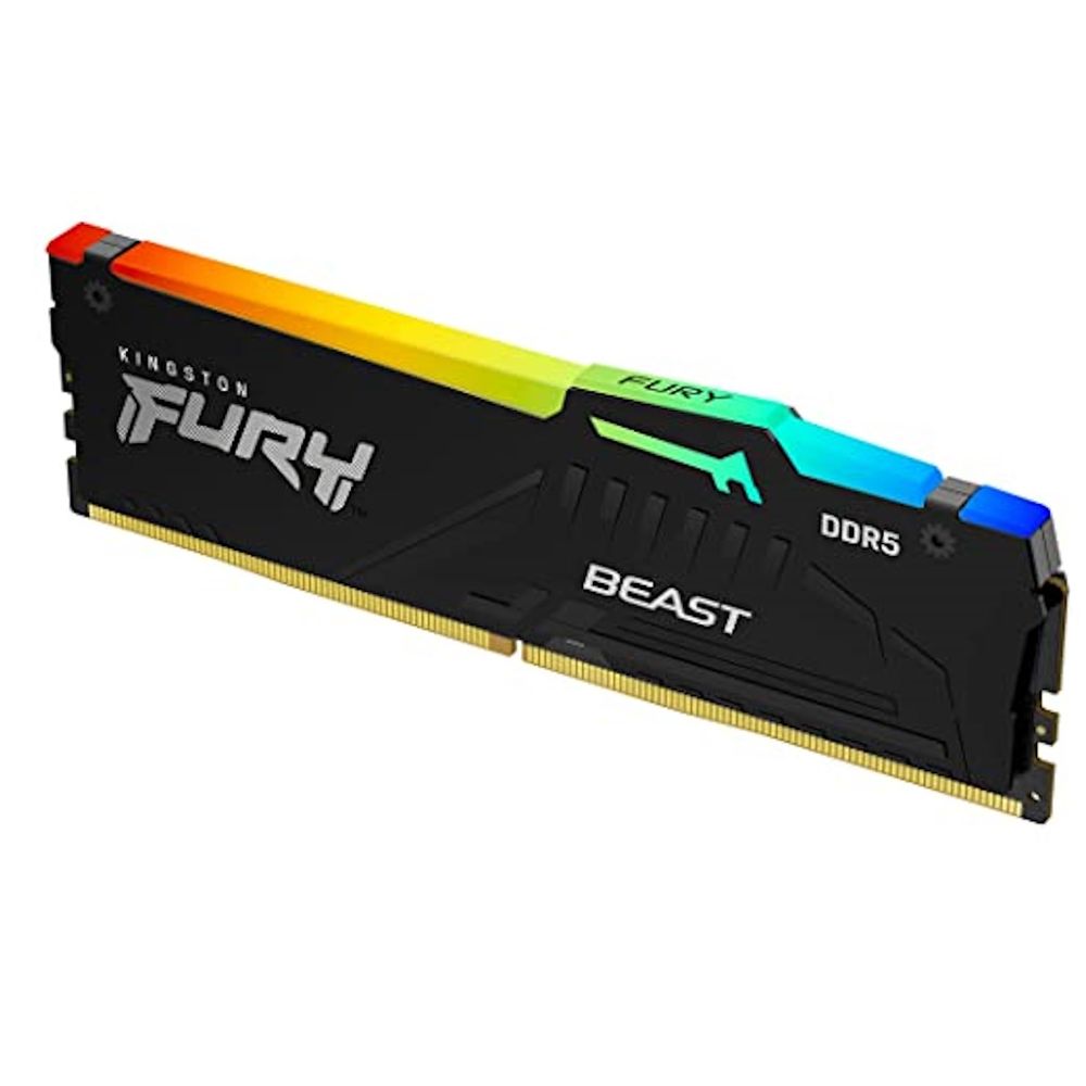 Kingston 64GB 5600MHz DDR5 RGBFury Beast (2x32GB) RGBCL40, XMP 3.0 Ready, slika 1