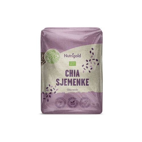 Nutrigold Chia sjemenke - ORGANSKE 500g  slika 1