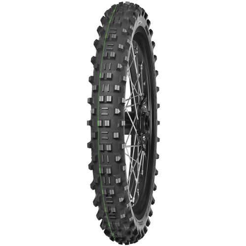 Mitas moto gume 90/90-21 3.00-21 54R TerraForce - EF2 SM Super Light F TT / zelena črta slika 1