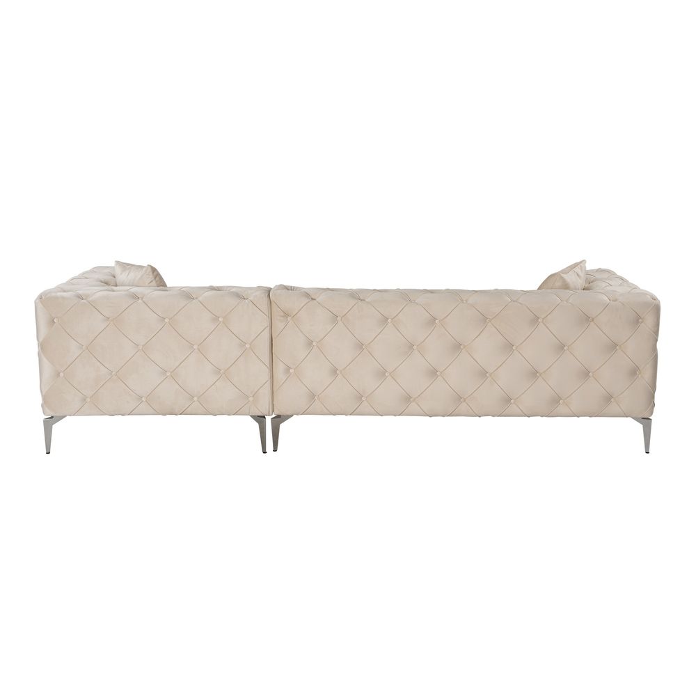 Como Eco Right - Bež Ugaona Sofa slika 5