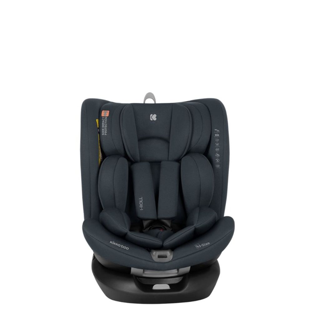 Kikka Boo Autosjedalica I-Roll 40-150cm i-Size Isofix, Dark Grey slika 2